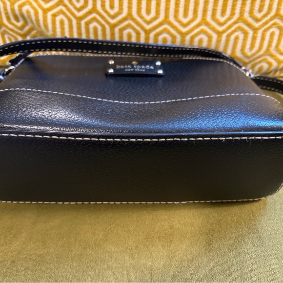Kate Spade Small Black Domed Crossbody Purse Bag - Picture 4 of 5